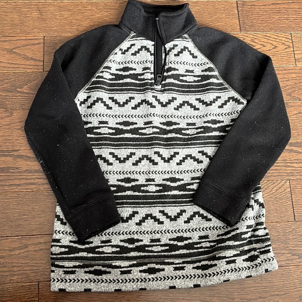 Old Navy Boys 3/4 Zip Pull Over